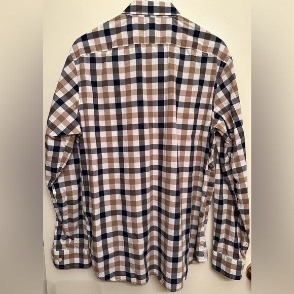 Men’s Banana Republic Medium Royal Check Shirt - Picture 2 of 3